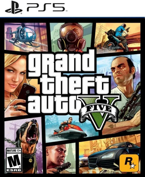 Rental PS5 Makassar Game GTA 5 Grand Theft Auto